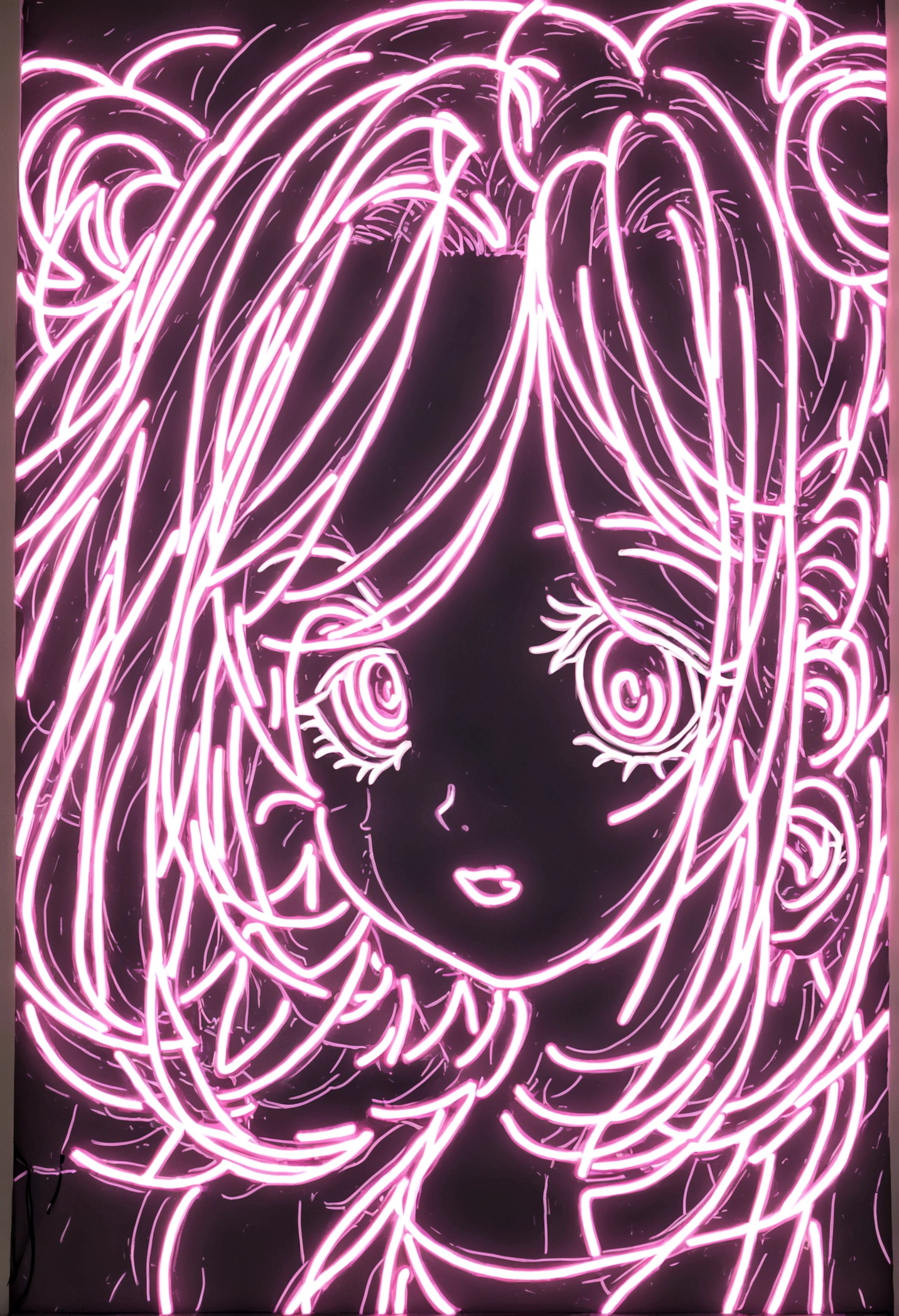 Neon lights for makeup girls
