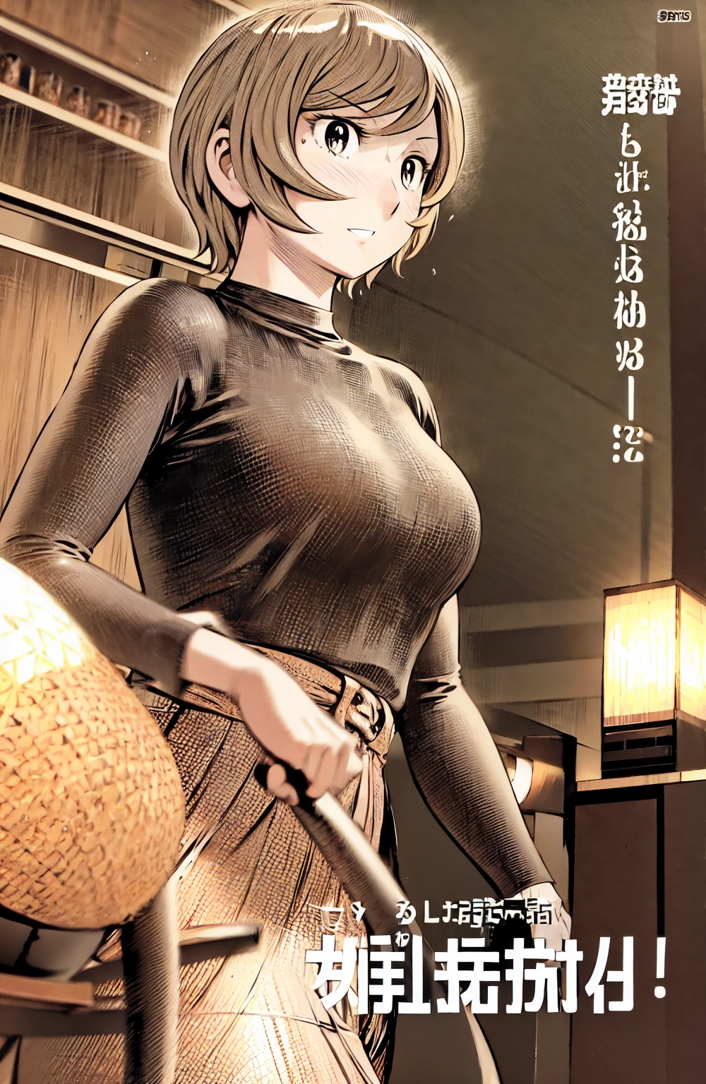 (野球uniform:1.2),
blonde, (short hair:1.2),Long sleeve, Black Shirt, turtleneck,White trousers、uniform、Black belt、((Illustration of a person))、big 、Muddy、Soil stains、ドロドロのuniform、
View your audience,, (Highest quality:1.3),One Girl, White pants、uniform、Outdoor、baseball ground、ground、soil、blue eyes、Tight black shirt、(masterpiece、Highest quality)、Highest quality, Ultra-high resolution, (((masterpiece))), alone, Sweat、big eyes、big Breasts、Torn clothes、 Fully exposed、Nipples、One Girl, Front view、Embarrassed face、Bronze colored hair、((short hair))、Stand up straight、Cowboy Shot