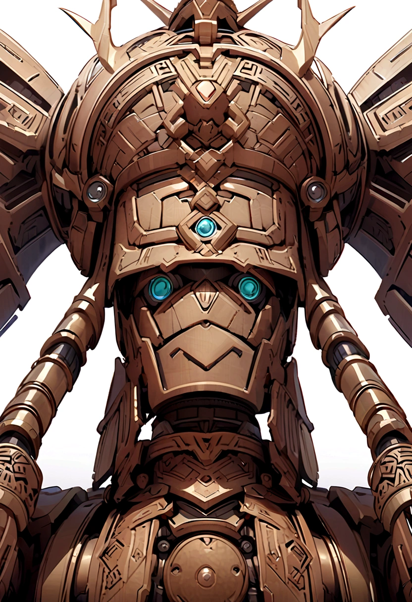 Ancient Aztec robot look like transformer