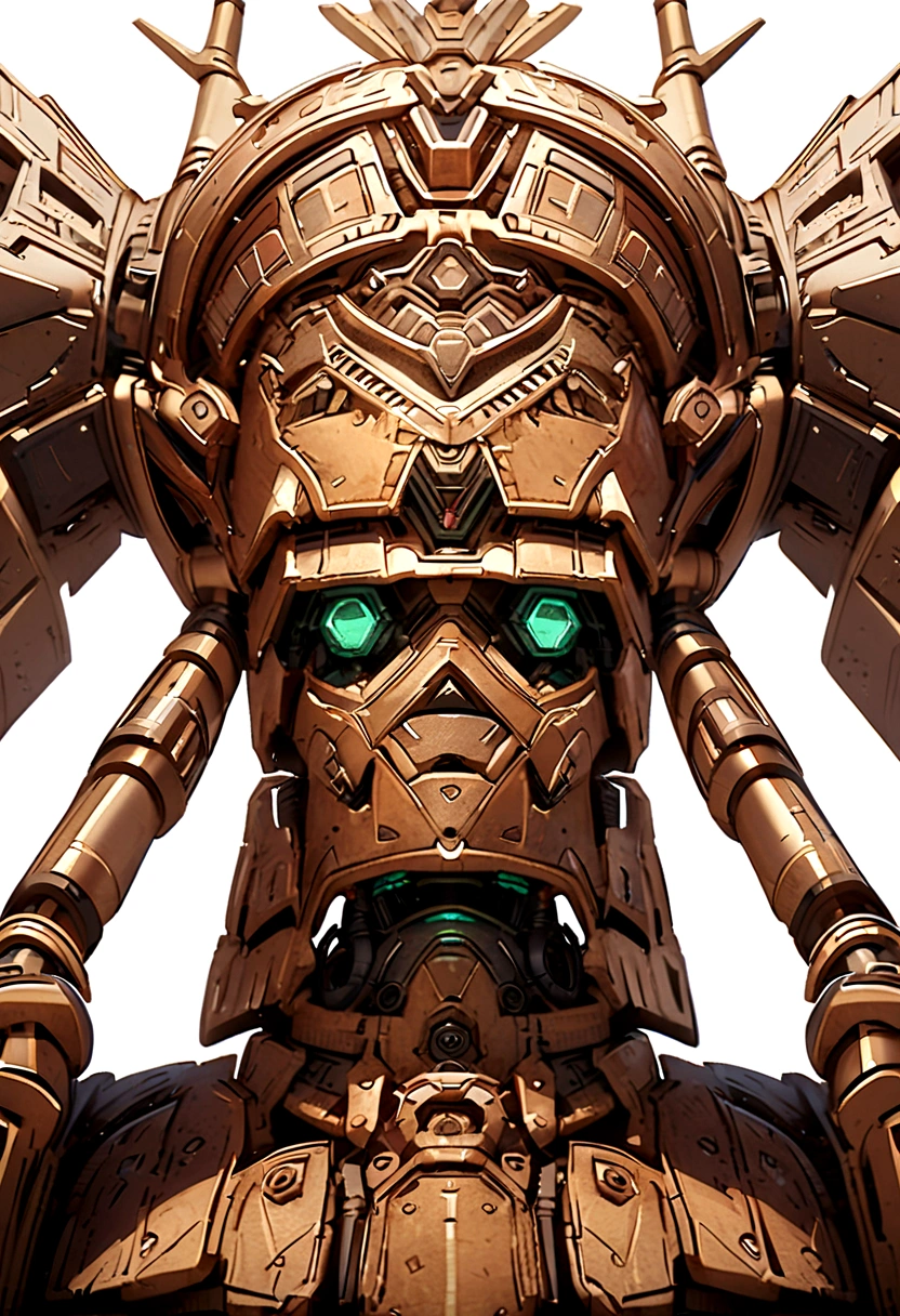 Ancient Aztec robot look like transformer