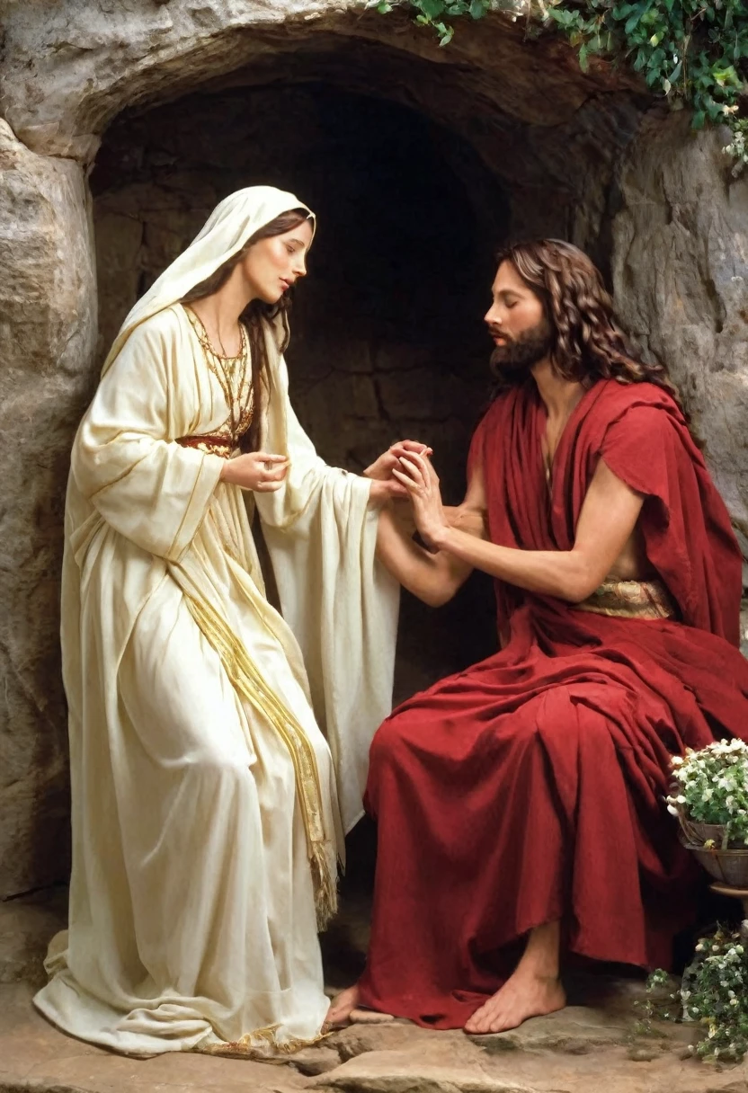 Mary Magdalene provides sexual services to Jesus