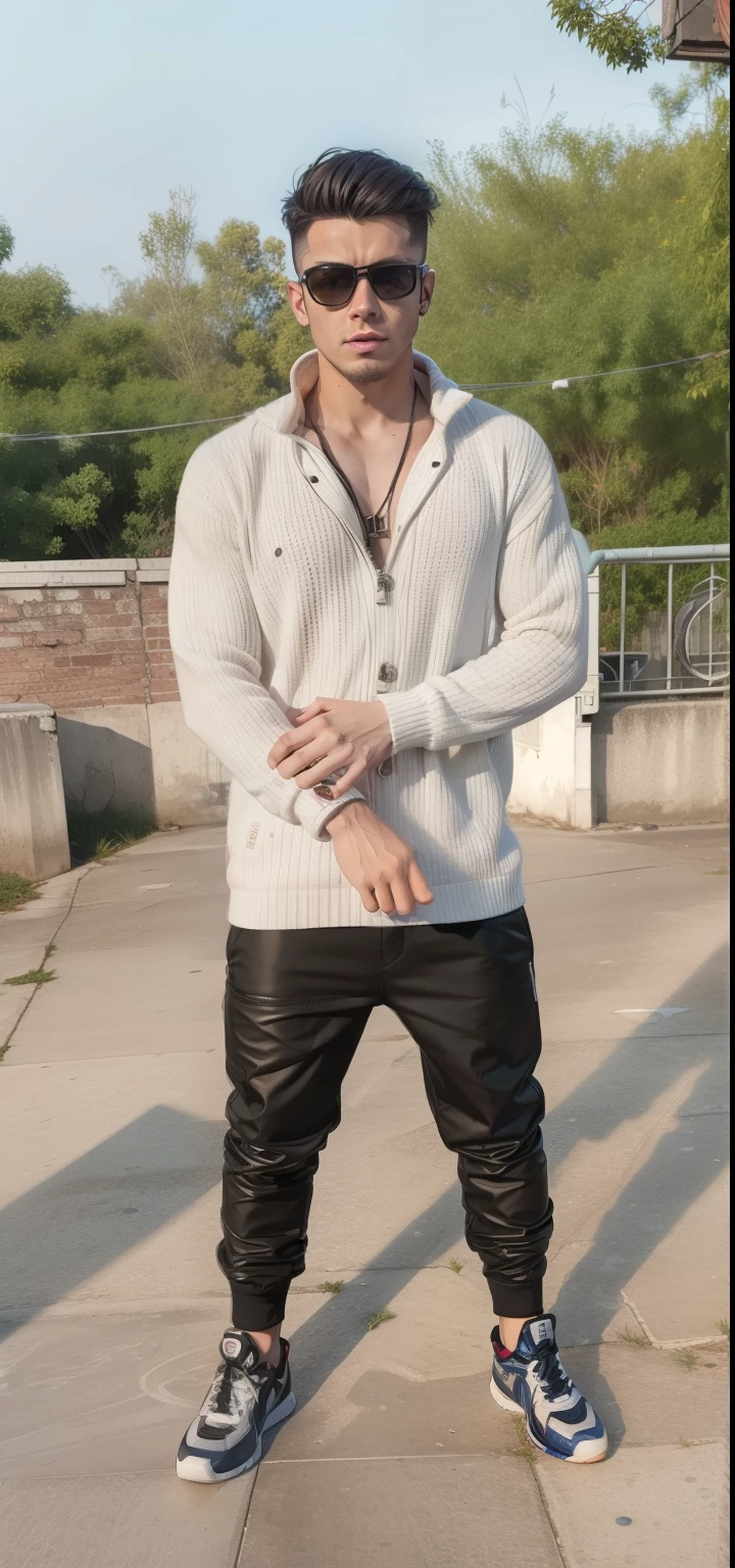 cyberpunk,smartboy,lighting realistic background,8k,u4, white shoes