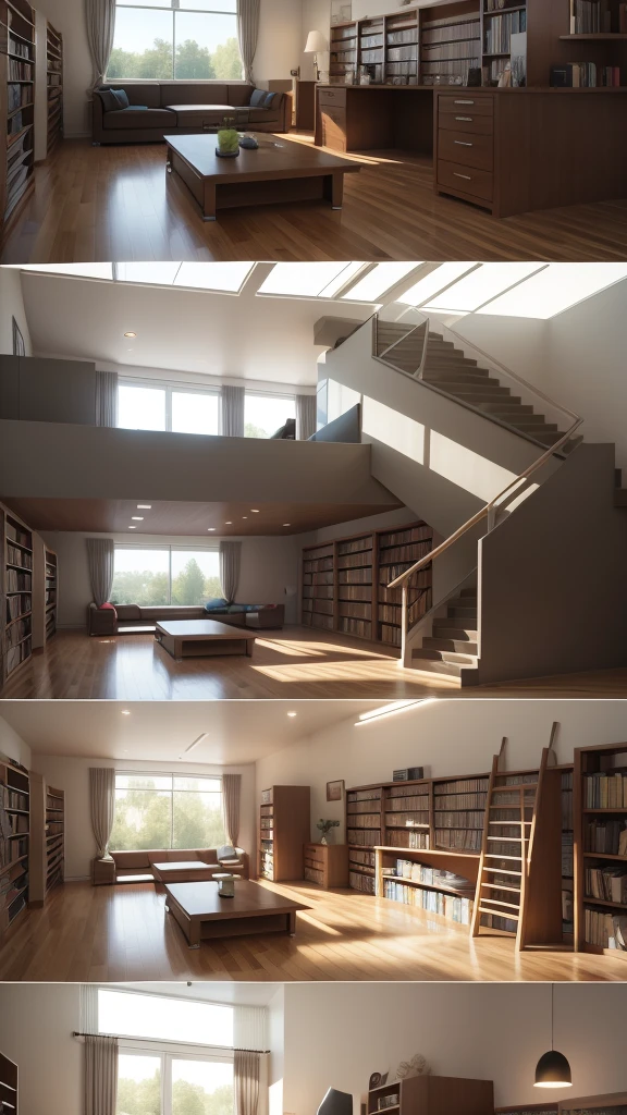 Create a modern library