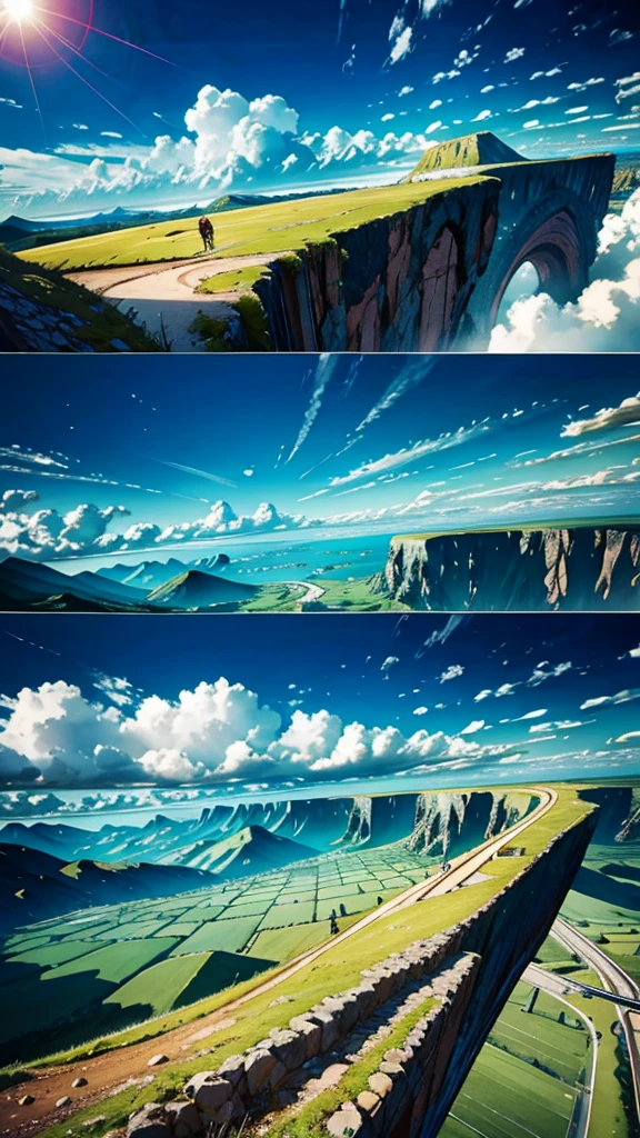 Vast landscape photography,(View from below,There's a sky above,Below is an open field),(full moon:1.2),(meteor:0.9),(Star Cloud:1.3),Fir Mountain, Tree BREAK Making Art,(Warm light source:1.2),(Glow worms:1.2),The lamp lights up,Lots of purple and orange,Intricate details,Volumetric Lighting Break(masterpiece:1.2),(Highest quality),4K,Super detailed,(Dynamic configuration:1.4),Rich in details,Variety of colors,(Iridescent colors:1.2),(The light shines,Atmospheric lighting),dream Magic,Magic,(solo:1.2)