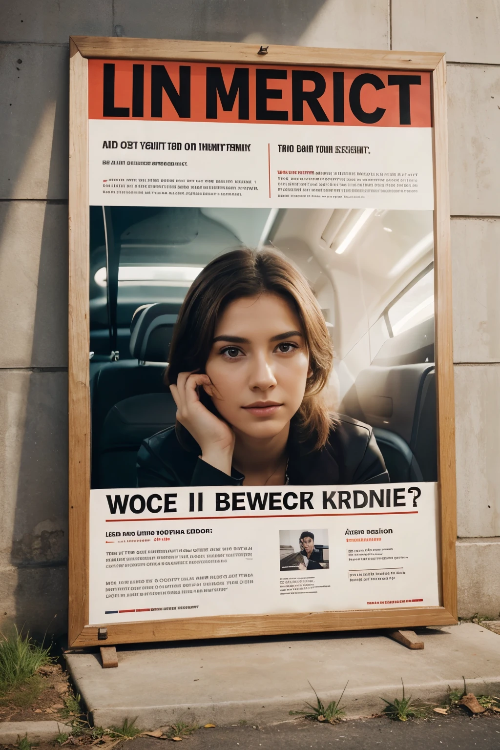 A poster short and clear information about the importance of the life project
