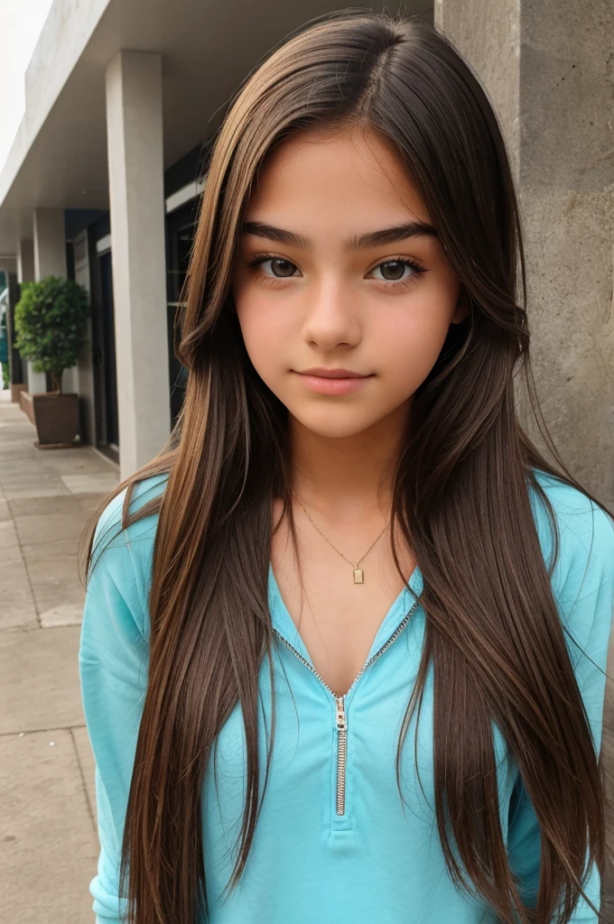 A beautiful teenager girl