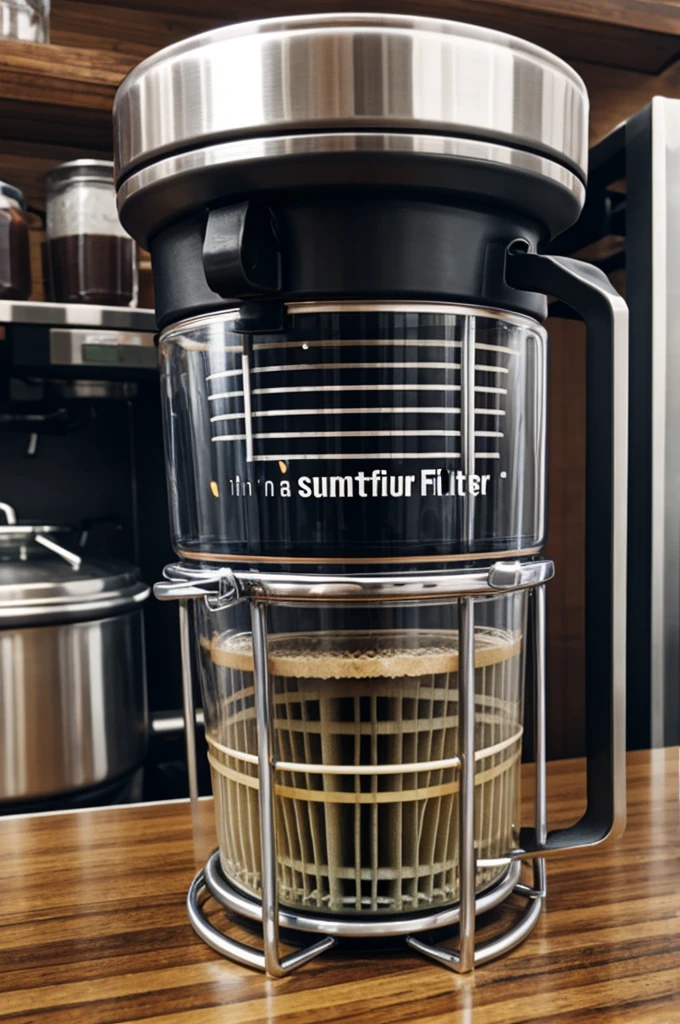 Beverage chamber filter