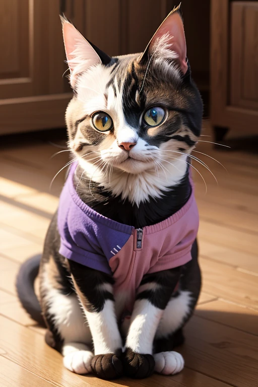 adult three-color cat