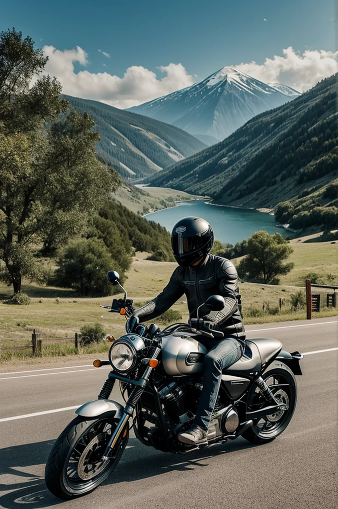 An image for our WhatsApp group crazy about riding with a motorcycle theme