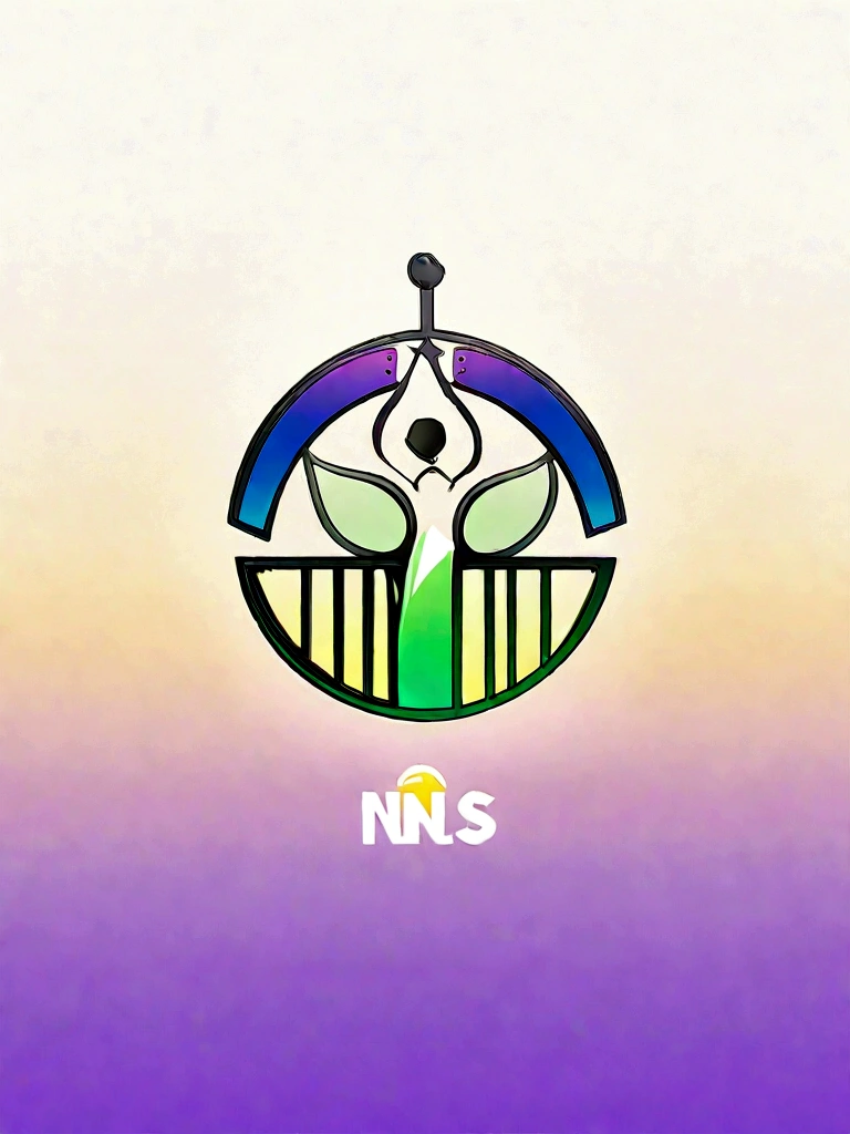 (( Simple logo design with gradient effect)), (vector art), (design minimalista), (gradient effect)) Creat a ultra realistic logo, Name is NS SKETCH ART, for my sketch art shop, brand name is NS sketch art