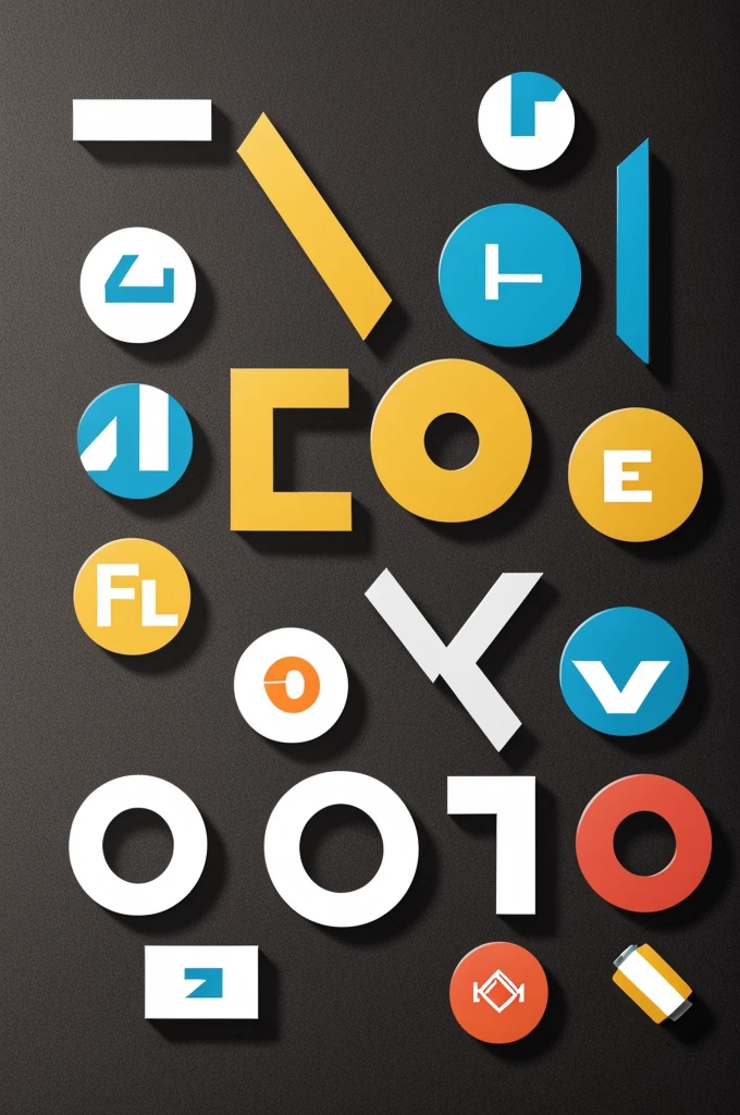Create a logo with the initials E and C