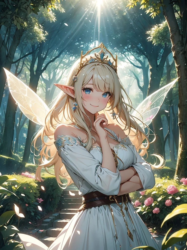 最high quality、1woman elf 、bionde、、、タロットカード風にBeautiful foam、、CourtyardShining fairy wings、E.G: Worst quality ,Flower fractal art 、see-throughbodystocking,Beautiful side shot, radiance,High-definition depiction, Realistic, 8K, Unity, beautiful Shot, light smile, Beautifully and vividly drawn, , Beautiful, beautiful, clear skin、sexly,beautiful dress,Countless rays of light pouring down, Swirling Light, big background, Raise one arm above your head, Intense light is emitted from the magic circle in front of the girl. forest、Lots of leaves、Green leaves、flower、Particles of light、Bedroom at night、Magic Palace、Fairy tale、
Romanticism,Cowboy Shot: The most beautiful form of chaos, Mr..々Farbe, Intertwined flowers, Particle,magical gentle light,smile,sexly,image quality、masterpiece、Beautiful Face、Super beautiful elf woman((Big breasted 22 year old office lady、Bust 100,Beautiful long ironed hair 、bionde hair,height: 165cm。、sexly、Esbian、、high quality、、Visual art、Written boundary depth、、Elf Ears、、universe、Happy smile、Gentle light、Elf forest、elegant、ticker beautiful decorative、、magic、forest、beautiful tiara、Beautiful bed、Beautiful Landscape、A kind smile、wonderful、Fluttering petals、Dance happily、、Cultivate fantasy、、Mystery light Lots of flowers、、art、forest, palace, art,mystery,Ultra-high resolution,atmosphere