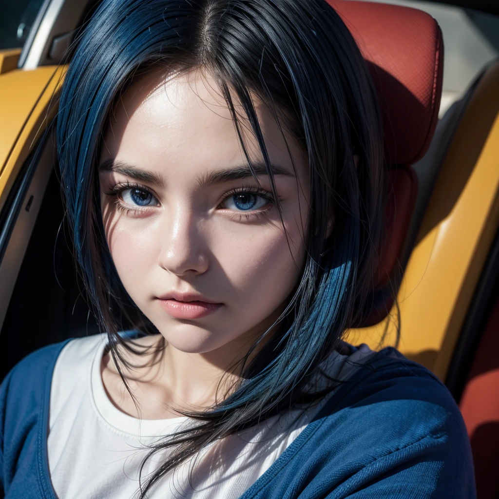 sonic, with human face. the character must be ultra realistic