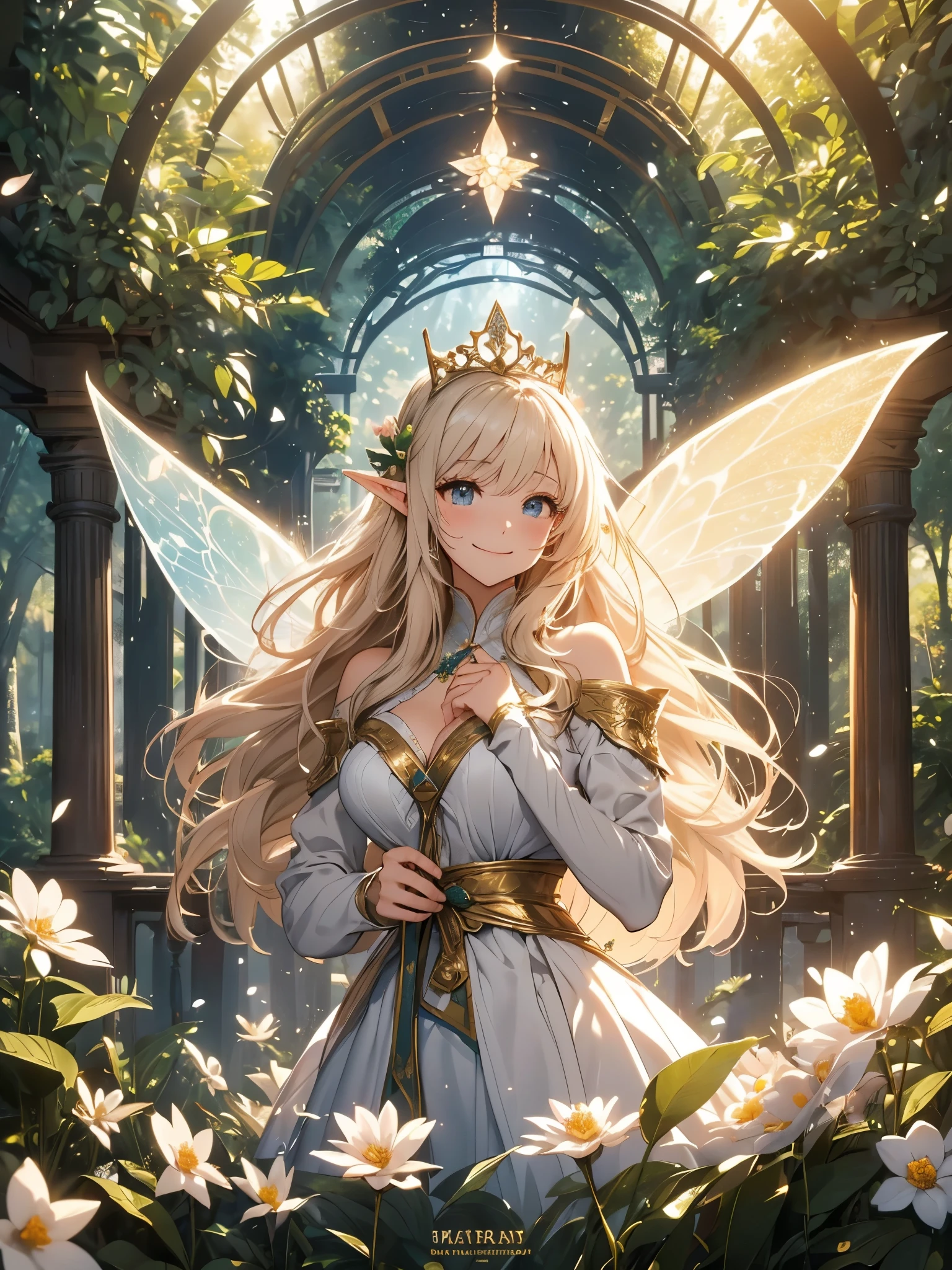 最high quality、1woman elf 、bionde、、、タロットカード風にBeautiful foam、、CourtyardShining fairy wings、E.G: Worst quality ,Flower fractal art 、see-throughbodystocking,Beautiful side shot, radiance,High-definition depiction, Realistic, 8K, Unity, beautiful Shot, light smile, Beautifully and vividly drawn, , Beautiful, beautiful, clear skin、sexly,beautiful dress,Countless rays of light pouring down, Swirling Light, big background, Raise one arm above your head, Intense light is emitted from the magic circle in front of the girl. forest、Lots of leaves、Green leaves、flower、Particles of light、Bedroom at night、Magic Palace、Fairy tale、
Romanticism,Cowboy Shot: The most beautiful form of chaos, Mr..々Farbe, Intertwined flowers, Particle,magical gentle light,smile,sexly,image quality、masterpiece、Beautiful Face、Super beautiful elf woman((Big breasted 22 year old office lady、Nipples、Bust 100,Beautiful long ironed hair 、bionde hair,height: 165cm。、sexly、Esbian、、high quality、、background((Star Narski)))、Starry Sky、Visual art、Written boundary depth、、Elf Ears、、universe、Happy smile、Gentle light、Elf forest、elegant、ticker beautiful decorative、、magic、forest、beautiful tiara、Beautiful bed、Beautiful Landscape、A kind smile、wonderful、Fluttering petals、Dance happily、、Cultivate fantasy、、Mystery light Lots of flowers、、art、forest, palace, art,mystery,Ultra-high resolution,atmosphere