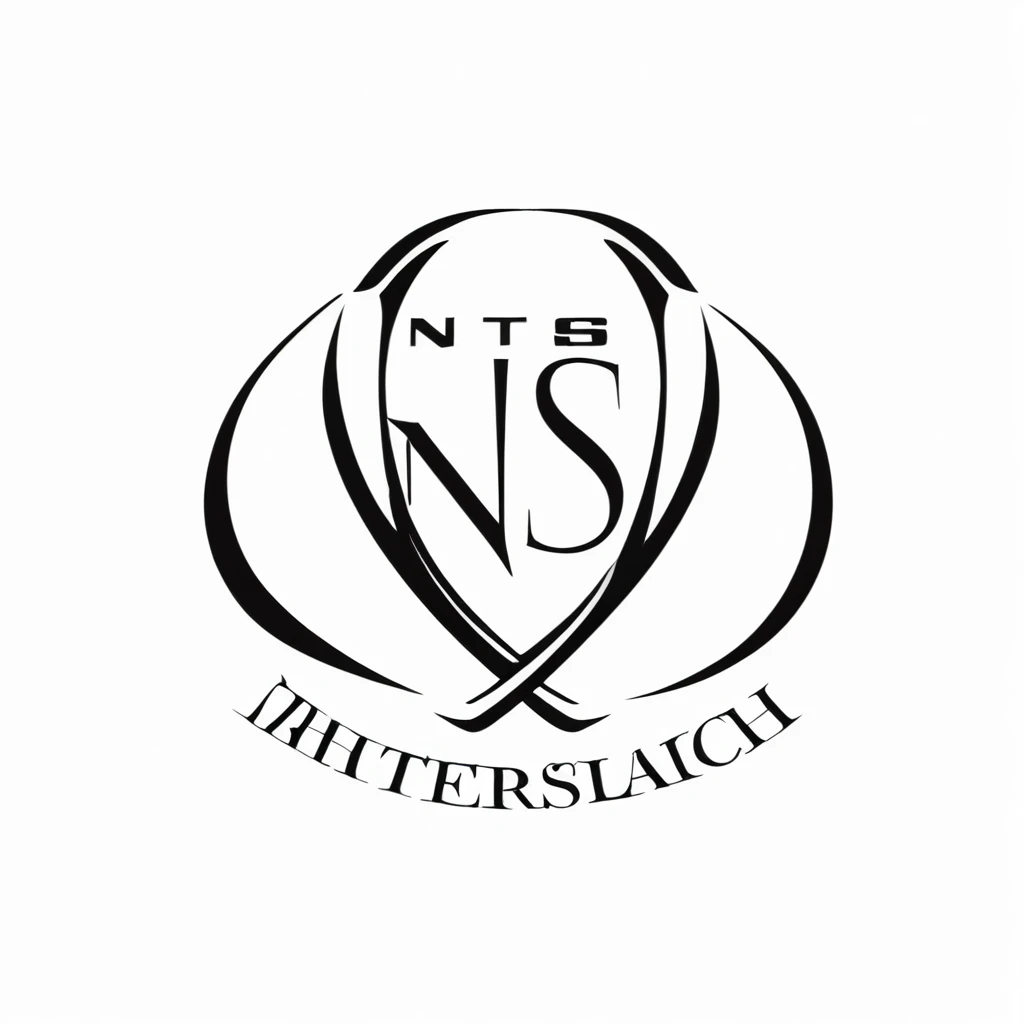 Ultra realistic, hd quality, masterpiece, logo, with brand name "NS sketch art" , minimalist, luxury quality, logo with name. 