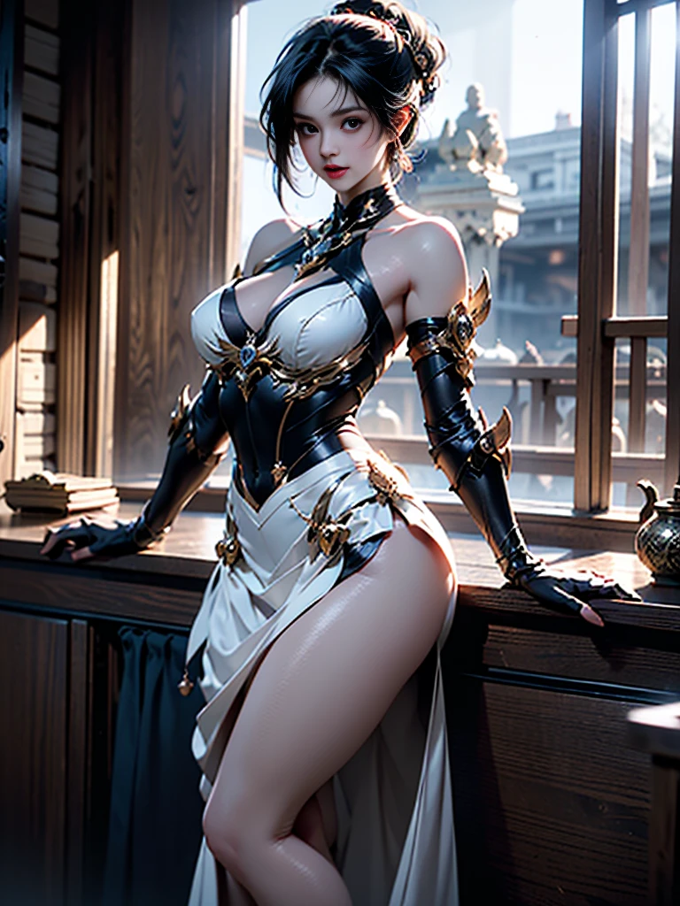 ((Bare shoulders)), ((Full breasts)), ((The skirt is short)), ((Sexy legs)), ((whole body)), Practical, Fashion girl, Red lips, Mature women, Exquisite makeup, big eyes, beautiful, (best quality, masterpiece:1.2), Ultra Detailed, (Practical:1.37), ((Random scenes, Random shooting angles)), ((Sexy long legs)), Young and energetic, Charming model, (Delicateeyes, Delicate lips), Show a bright smile, Create stunning girl images, warm color, Very high color saturation, Official Art, Extremely detailed CG, Unity 8K Wallpaper, (High Dynamic Range :1.4), (Movie atmosphere),(Soft colors), (Natural skin texture, ultra-Practical, Soft Light, sharp),(Very detailed), night, moonlight