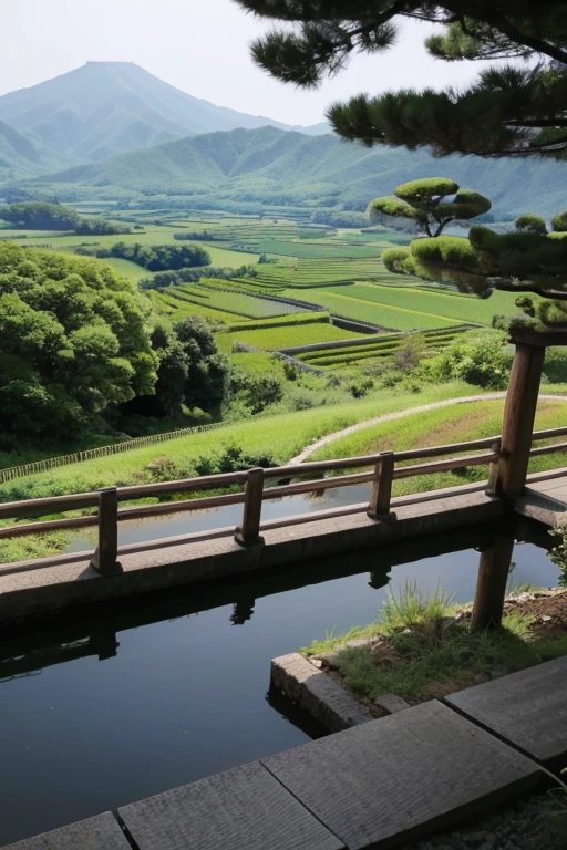 I want to see the scenery of the Japanese countryside.