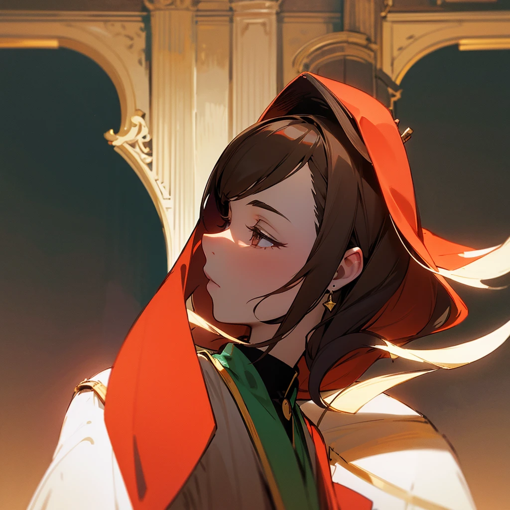 Egito, period costume, Brunetette, profile forum, just one person