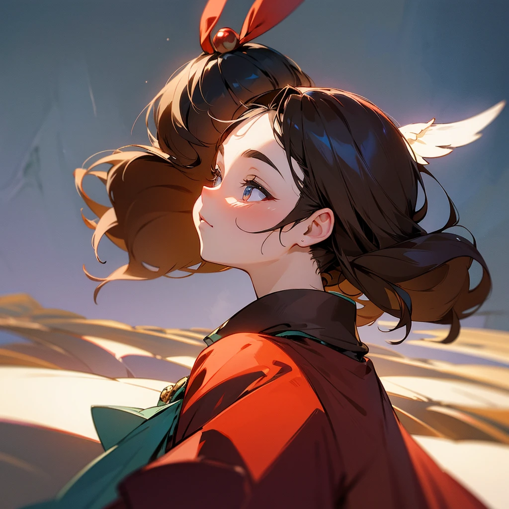 Egito, period costume, Brunetette, profile forum, just one person