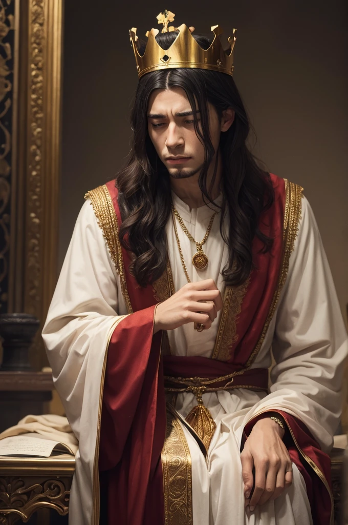 Sad King Solomon