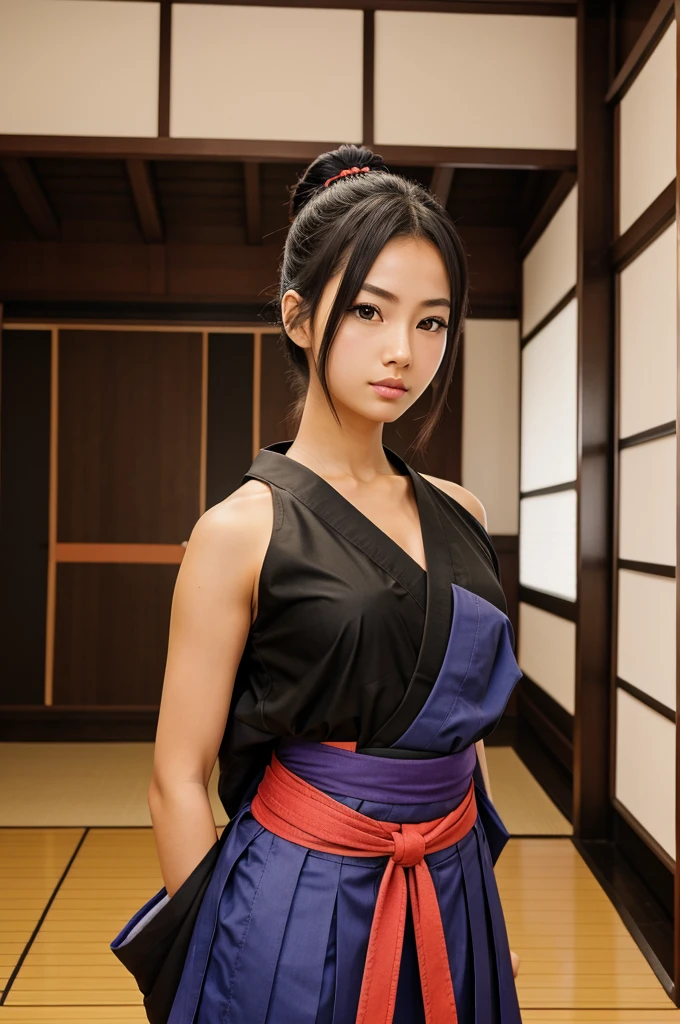 Anime dojo samurai girl