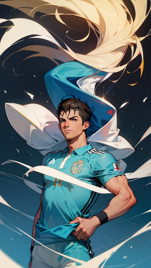Cristiano Ronaldo winning the world cup and Argentina being runner-up