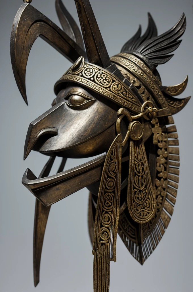 A head gear from the wayang kulit character