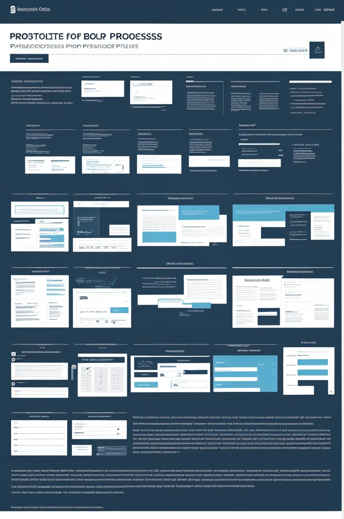 Portfolio for presenting business processes