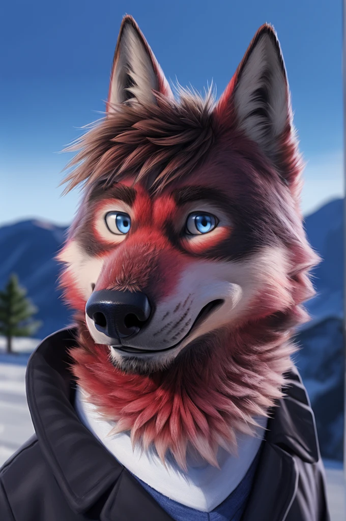 Ivan Fedorovich Wolfbach (Novosibirsk) ,tall handsome, wolf,young, 24 years, brown fur,Kind,(red body:1.3),beautiful blue eyes,Novosibirsk,dressed, black,king's crown, glasses shirt, tie, trousers, wolf, detailed fur, male,paw pads, finger claws,At the viewer, 5 fingers, paws, 5 fingers, smile, wrist watch, т nextel,by xenoforge, (difficult, high detail, digital photography, soft focus, RAW variety вкдущий передачи,Very close to the camera, variety,Novosibirsk, smile, good mood, positive, Very close to the camera, is sitting, presenter of the fashion show, is sitting, on the throne,
Photorealism, realistic, digital style, Subsurface scattering,I look at the viewer,worth getting a haircut, looks at the mirror, men's cosmetics,
masterpiece, Best quality, ultra realistic, 8 thousand.)