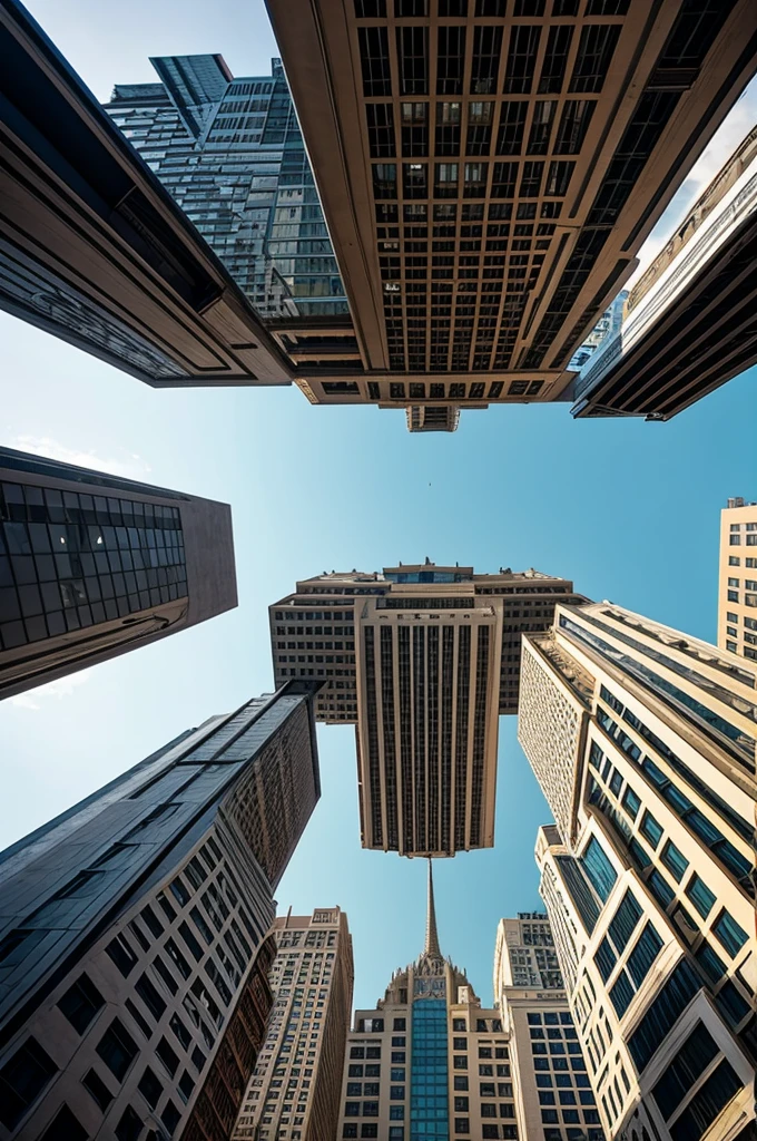 upside down building
