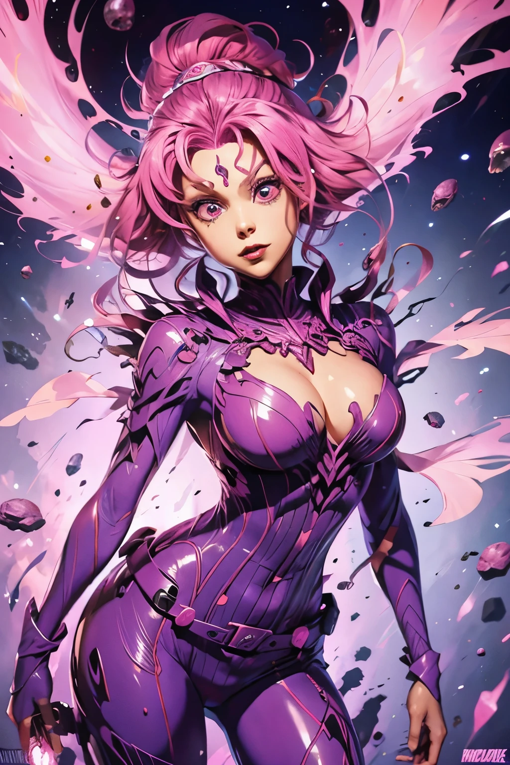 the ridiculous pink panic woman
