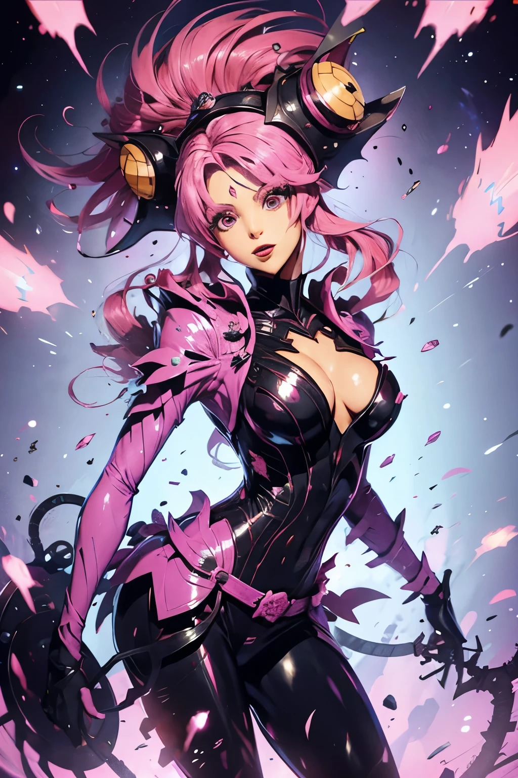 the ridiculous pink panic woman
