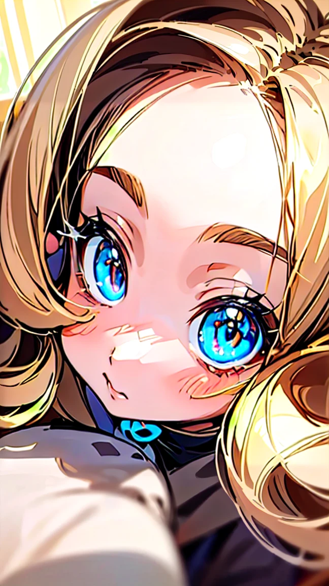 masterpiece、Highest quality、Highest quality、(((upon)))、 ((((small))、Hair quality and shine、顔がsmall、Sitting、Very detailed, beautiful, Big eyes、Super detailed, clear and beautiful faces、(Cute illustrations:1.2), High resolution, Super detailed, Highest quality, Embarrassing