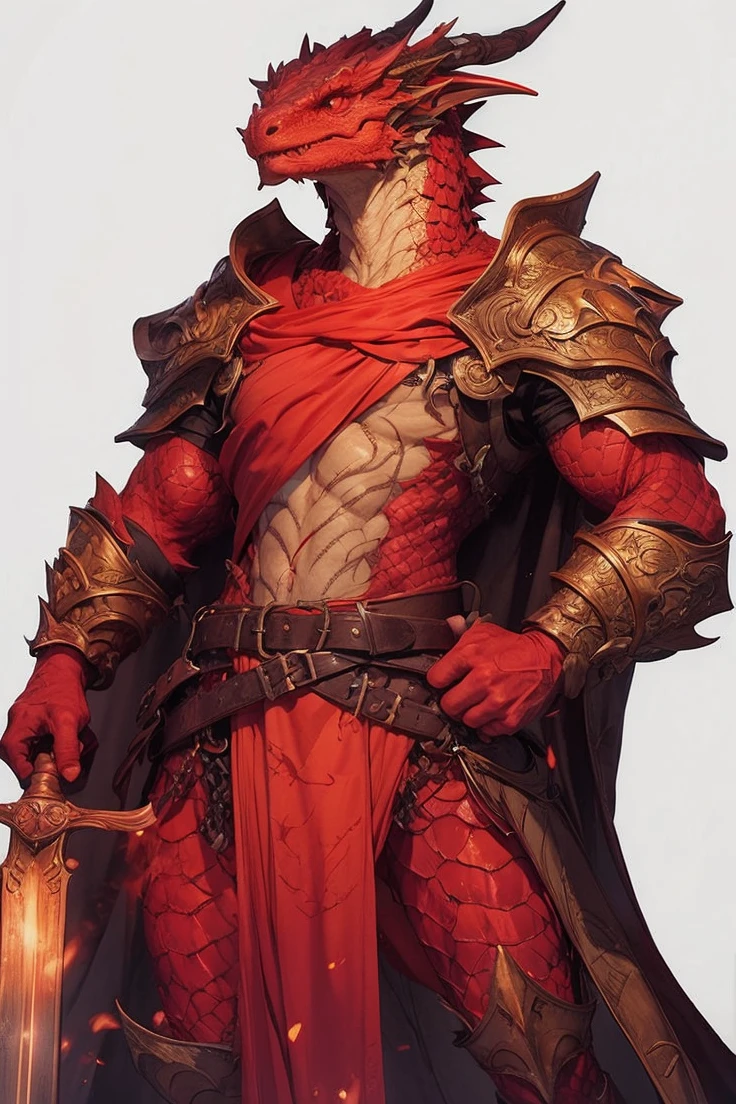Red Human Dragon
