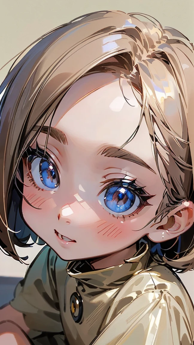 masterpiece、Highest quality、Highest quality、(((upon)))、 ((((small))、Hair quality and shine、顔がsmall、Sitting、Very detailed, beautiful, Big eyes、Super detailed, clear and beautiful faces、(Cute illustrations:1.2), High resolution, Super detailed, Highest quality, Embarrassing
