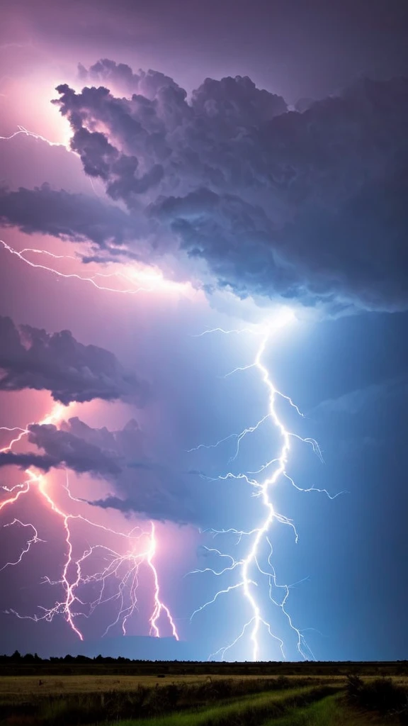 Photos show natural disasters in the form of earthquakes, lightning, black clouds, death
