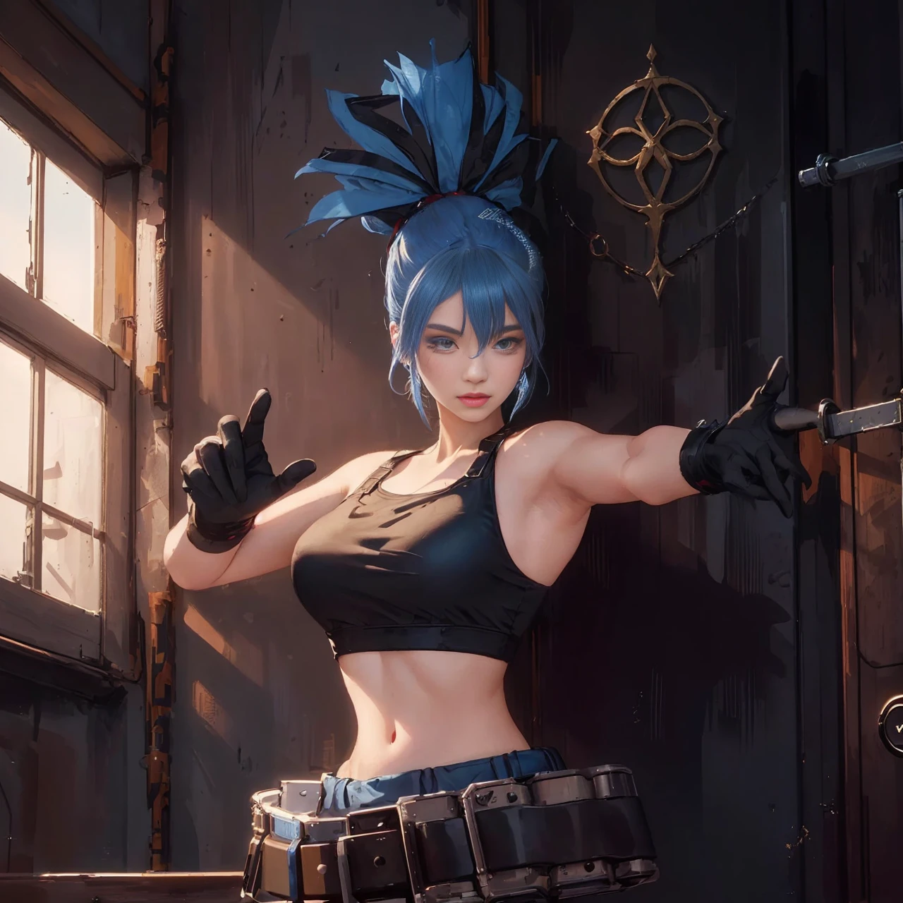 (1girl:1.3), Solo, (((Very detailed face)))), ((Very detailed eyes and face)))), Beautiful detail eyes, Body parts__, Official art, Unified 8k wallpaper, Super detailed, beautiful and beautiful, beautiful, masterpiece, best quality, original, masterpiece, super fine photo, best quality, super high resolution, realistic realism, sunlight, full body portrait, amazing beauty, dynamic pose, delicate face, vibrant eyes, (from the front), She wears Spider-Man suit, red and black color scheme, spider, very detailed city roof background, rooftop, overlooking the city, detailed face, detailed complex busy background, messy, gorgeous, milky white, highly detailed skin, realistic skin details, visible pores, clear focus, volumetric fog, 8k uhd, DSLR, high quality, film grain, fair skin, photo realism, lomography, futuristic dystopian megalopolis, translucent