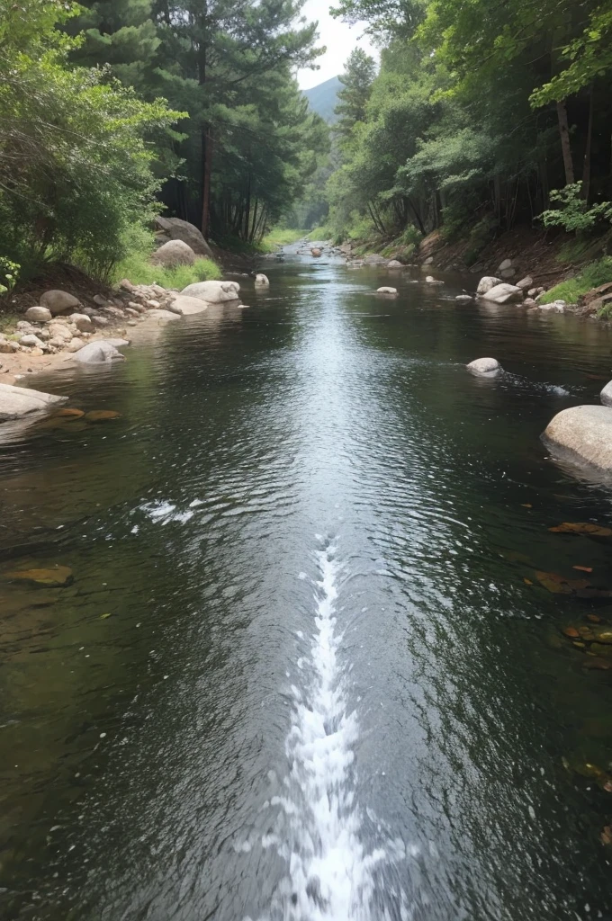 Video of running water