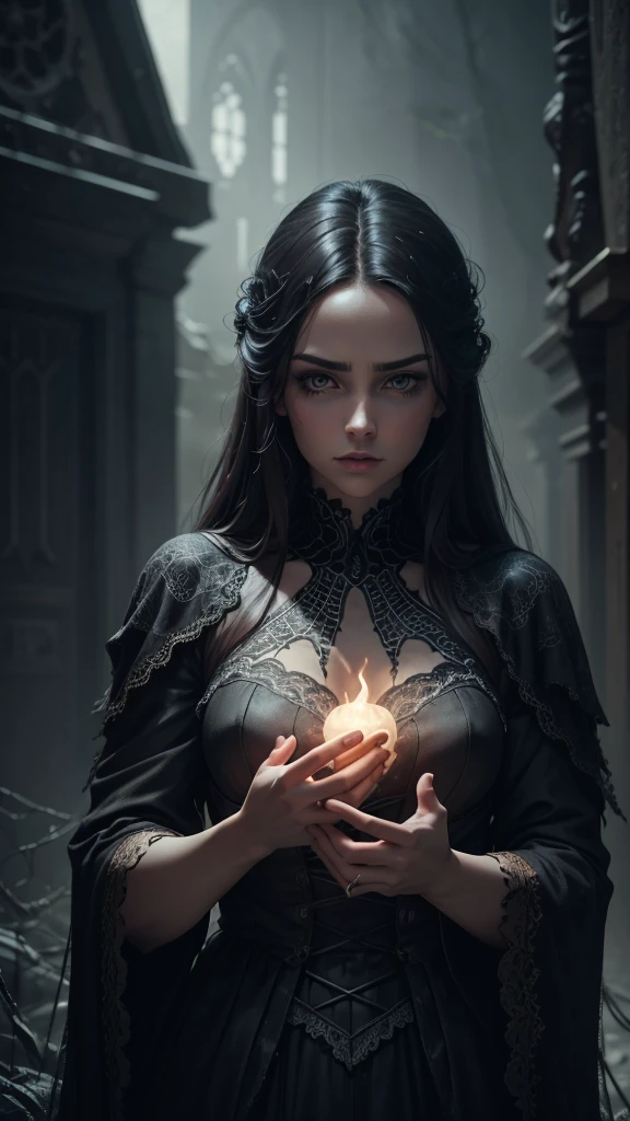 a ghostly spider, ethereal spider, ghostly arachnid, translucent spider, glowing spider, spectral spider, haunting spider, phantasmal spider, ghostly web, ethereal web, spectral web, glowing web, otherworldly spider, supernatural spider, paranormal spider, eerie spider, creepy spider, unsettling spider, (best quality,8k,highres,masterpiece:1.2),ultra-detailed,(realistic,photorealistic,photo-realistic:1.37),dark fantasy,surreal,dark art,moody lighting,dramatic lighting,atmospheric lighting,ominous,sinister,unsettling,haunting,gothic,mysterious,enigmatic
