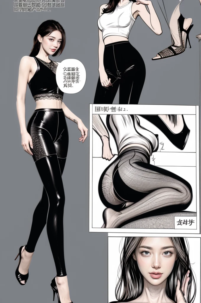 dynamic pose，bondage male，sitting woman,dynamic correct，linedom,anatomical correct:2，cbt, bondage,insertion,Sexy, trampling,cameltoe,thin,(masterpiece, best quality:1.2), comic storyboard:2, leggings, sit astride, femdom，sounding，cbt，hold，smile，colorful，leggings，thin gap，cameltoe，insertion，trembling，juice，spray， Long hair,Lace top,Sexy, Shiny leggings, cleveage, trampling, saliva , Mucus，The beautiful girl in lace top and leggings is sitting astride a pile of skeletons in the center of the picture. She is holding a trembling sausage with juice squeezed out in her hand and smiling. There are multiple comic storyboards in the background，cbt, sausage bondage,sausage insertion,Sexy, trampling sausage with heel, thin gap:2,cameltoe：2，(masterpiece, best quality:1.2)，1 beautiful girl,sexy，comic storyboard:2, leggings, sit astride, axially symmetrical:2, ,femdom，sounding，cbt，hold，smile，colorful，leggings，thin gap，cameltoe，insertion，trembling，juice，spray， Long hair,Lace top,Sexy, Shiny leggings, cleveage, trampling, in forest, saliva , Mucus，