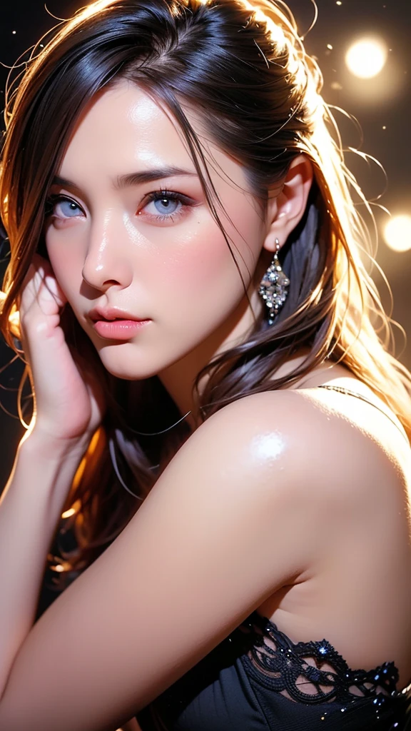highest quality, table top, (realistic:1.2), 1 girl, detailed face, beautiful eyes, (table top:1.2, highest quality), (finely detailed beautiful eyes: 1.2), (Very detailed CG Unity 8k wallpaper, table top, highest quality, Super detailed, best shadow), (detailed background), (beautiful detailed face, Detailed and beautiful eyes), high contrast, (best illumination, very delicate and beautiful),1 girl,((Colorful paint splatter isolated on transparent background, dulux,)), dynamic angle, beautiful delicate shine, full body, cowboy shot, gray hair, purple eyes, highest quality, table top, (realistic:1.2), Lotus flower, fiery, In the night sky, full of stars, very detailed, ultra high resolution, super high quality,