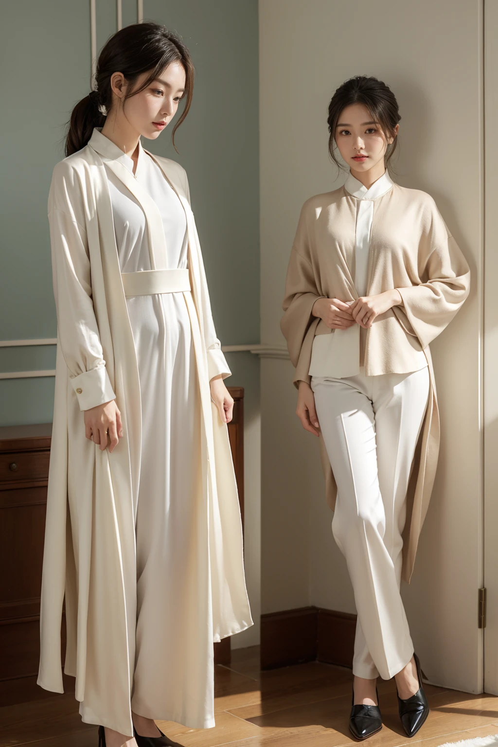 high-quality fabric：Choose high-quality fabrics、Tailored Clothing，Like silk、Wool or high count cotton, etc.，These fabrics are not only comfortable to wear，It can also show a sense of luxury。