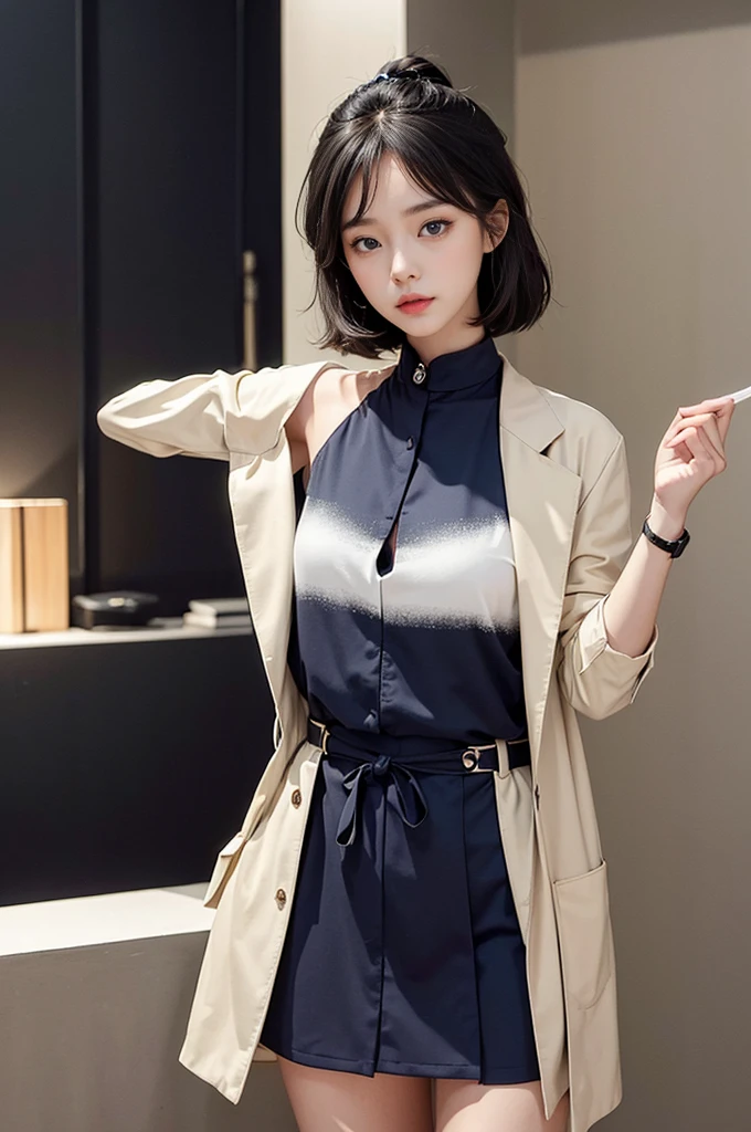 use of color：Except black and white，You can also try some low-saturation colors，Such as gray、Beige、Navy and so on，These colors are not too eye-catching，It can also show a sense of luxury。