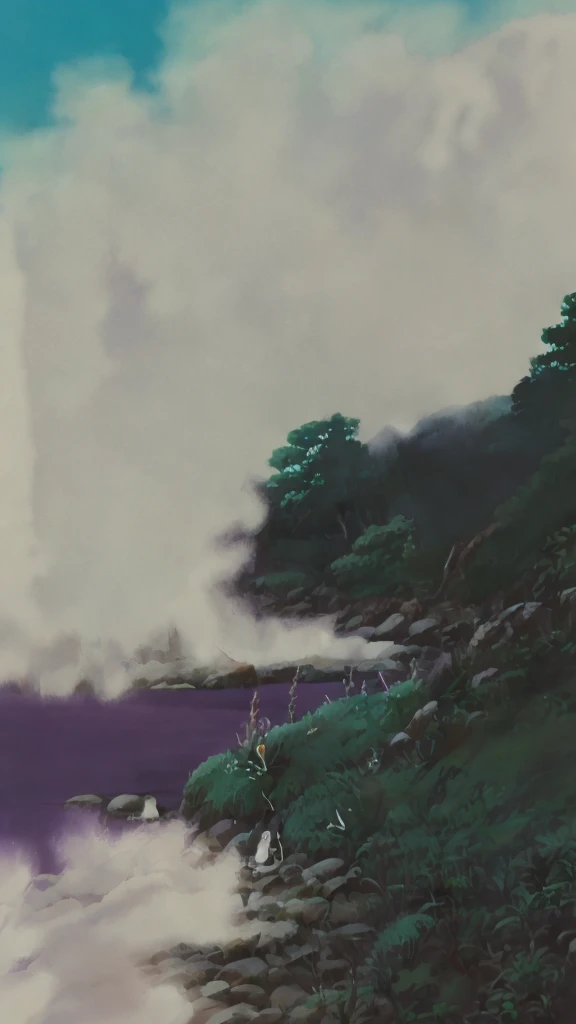 [Uploaded to e621.net; (Pixelsketcher), (wamudraws)], ((masterpiece)), ((HD)), ((High res)), ((Ambient lighting)), medium breasts, ((((studio ghibly style mononoke)))), (((Princess Mononoke))), big thighs, large ass, black bra, black panties, solo, full body, tail, smiling, countershading, (best quality, masterpiece:1), standing, purple eyes, looking at viewer, (((snowy hot springs))), ((((In the water))))