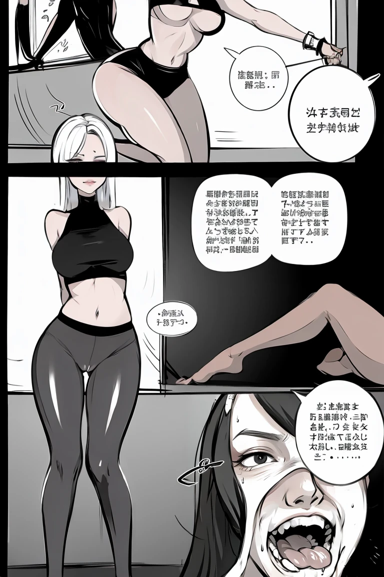 ((fcsttng , Stimulation)),dynamic pose,bondage male,sitting woman,anatomical correct,linedom,anatomical correct:2,cbt, bondage,insertion,Sexy, trampling,cameltoe,thin,(masterpiece, best quality:1.2), comic storyboard:2, leggings, sit astride, femdom,sounding,cbt,hold,smile,colorful,leggings,thin gap,cameltoe,insertion,trembling,juice,spray, Long hair,Lace top,Sexy, Shiny leggings, cleveage, trampling, saliva , Mucus,The beautiful girl in lace top and leggings is sitting astride a pile of skeletons in the center of the picture. She is holding a trembling sausage with juice squeezed out in her hand and smiling. There are multiple comic storyboards in the background,cbt, sausage bondage,sausage insertion,Sexy, trampling sausage with heel, thin gap:2,cameltoe:2,(masterpiece, best quality:1.2),1 beautiful girl,sexy,comic storyboard:2, leggings, sit astride, axially symmetrical:2, ,femdom,sounding,cbt,hold,smile,colorful,leggings,thin gap,cameltoe,insertion,trembling,juice,spray, Long hair,Lace top,Sexy, Shiny leggings, cleveage, trampling, in forest, saliva , Mucus