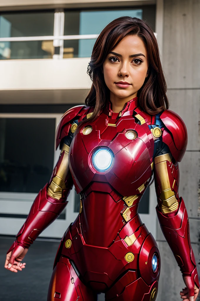 Iron Man cosplay by girl