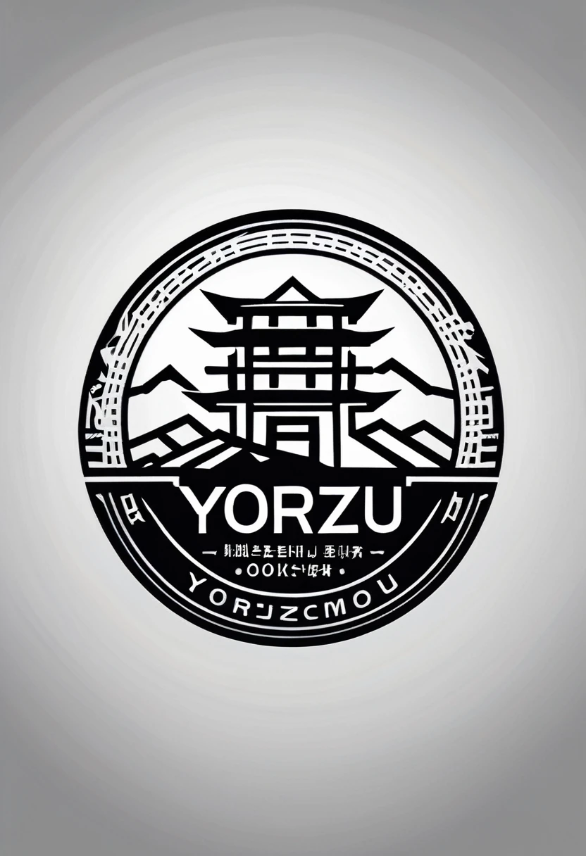 Cool emblem of construction company YOROZU HOME
Make sure to put the letter "YOROZU HOME" somewhere on the emblem.
The background is white