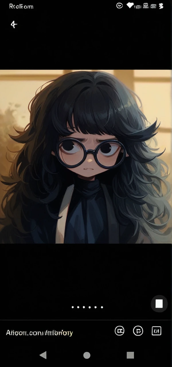 Make me a real blythe doll, light brunette, with straight black hair with bangs and black eyes