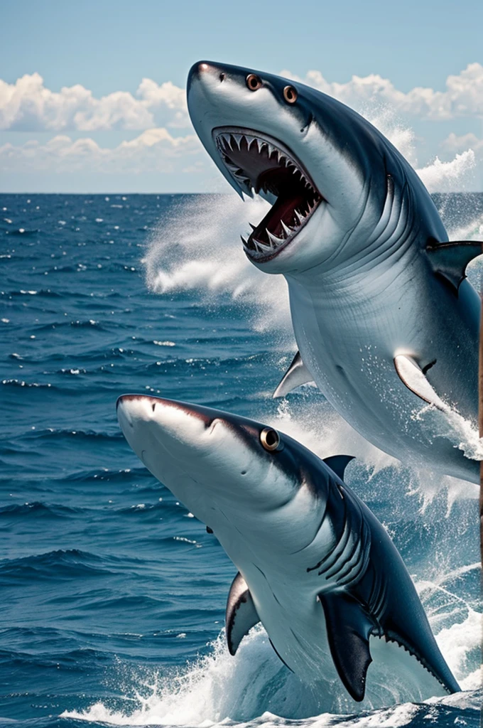 monster shark have body