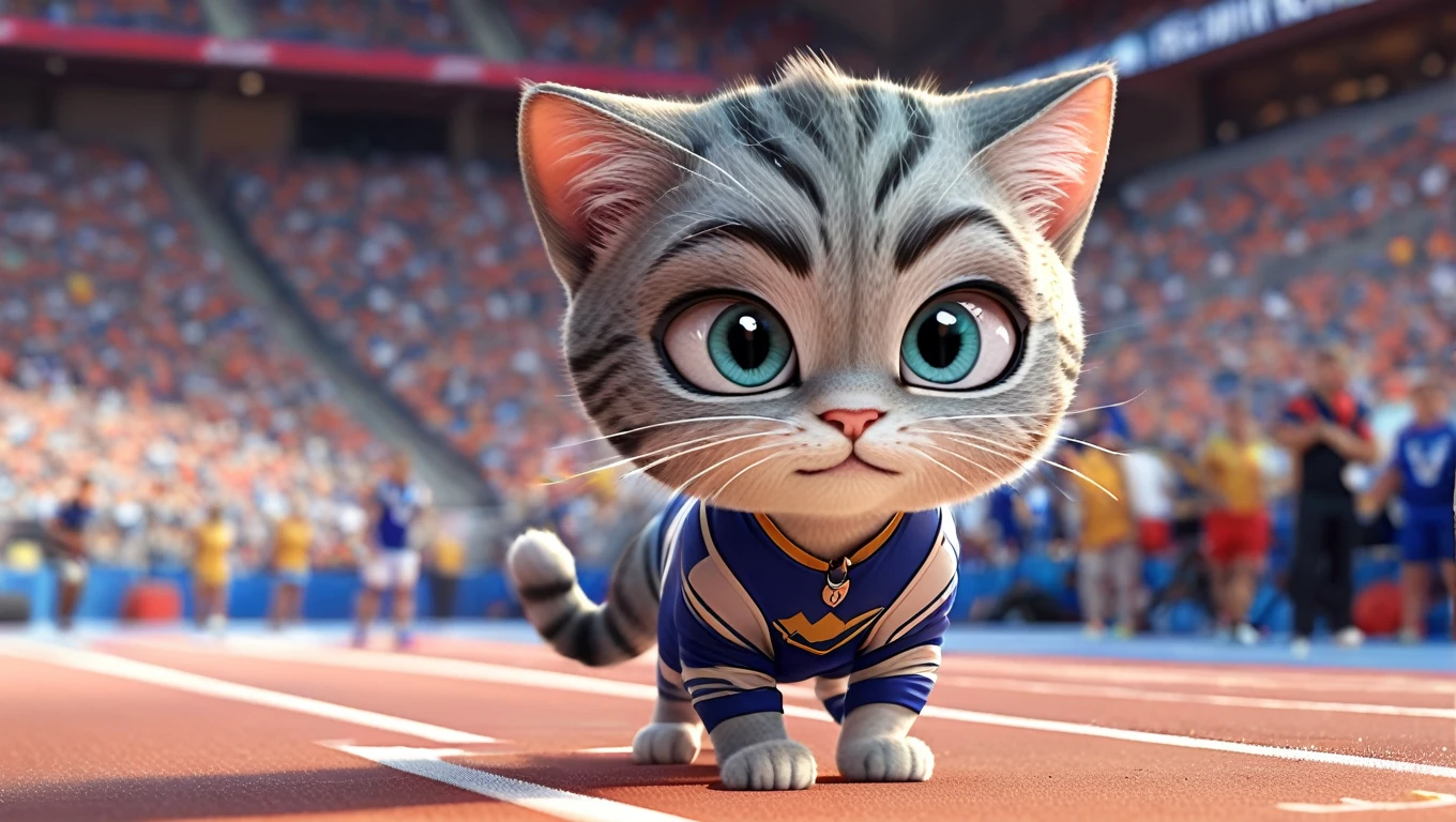 comics Cat, Adorable digital painting, Cat, cute Cat, comics, View your viewers, Cute eyes, hand, comics, Wrestling Uniforms,Track and field uniforms,